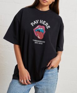 Pay Here Oversized Tee