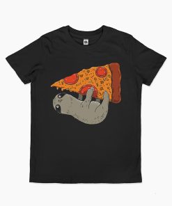 Pizza Sloth Kids T-Shirt