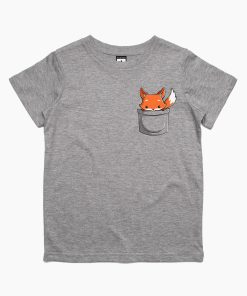 Pocket Fox Kids T-Shirt