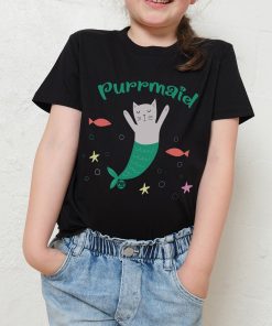 Purrmaid Kids T-Shirt
