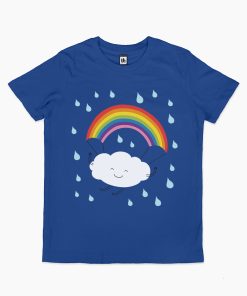 Rainbow Parachute Kids T-Shirt