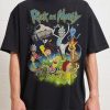 Rick and Morty Vintage Oversized Tee