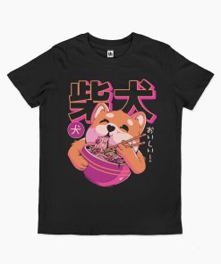 Shiba Noodles Kids T-Shirt