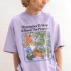 Smell The Flowers Oversized Tee