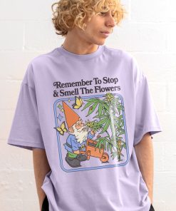 Smell The Flowers Oversized Tee