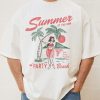 Summer is Calling Oversized Tee