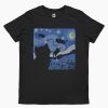 The Starry Cat Night Kids T-Shirt