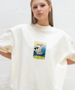Too Silly Goose Oversized Tee
