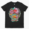 Unicorn Anatomy Sweet Inside Kids T-Shirt