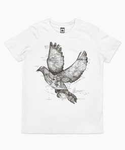 Wanderlust Bird Kids T-Shirt