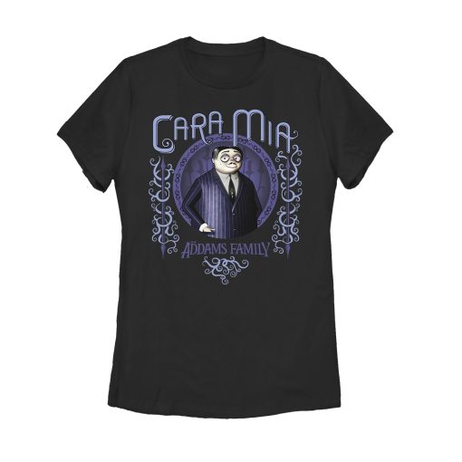 Women’s Addams Family Gomez Cara Mia Portrait T-Shirt