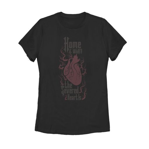 Women’s Addams Family Severed Heart At Home T-Shirt