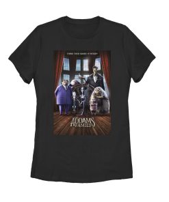 Women’s Addams Family Theatrical Poster T-Shirt