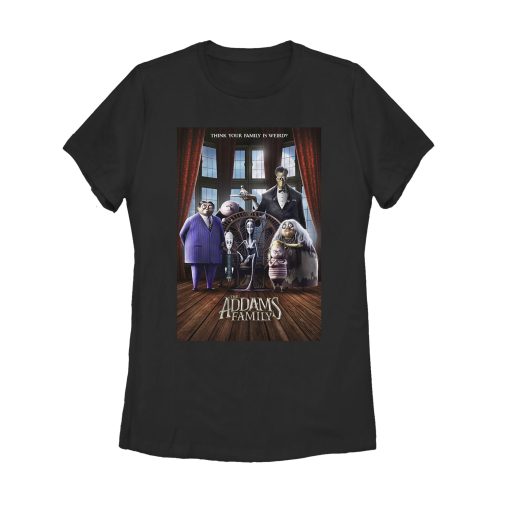 Women’s Addams Family Theatrical Poster T-Shirt