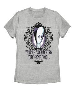 Women’s Addams Family Wednesday Weaken Gene Pool T-Shirt