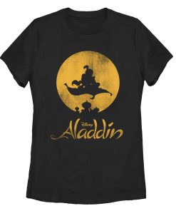 Women’s Aladdin Magic Carpet Ride Silhouette T-Shirt