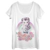 Women’s Beauty and the Beast Belle Rainbow Scoop Neck