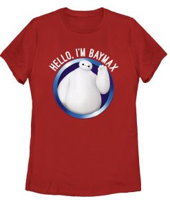 Women’s Big Hero 6 Hello Baymax T-Shirt