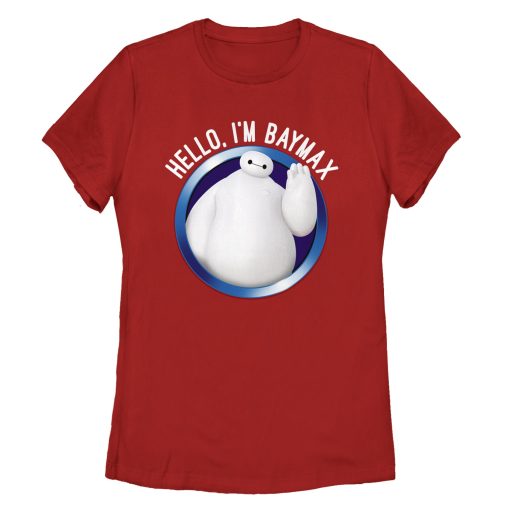 Women’s Big Hero 6 Hello Baymax T-Shirt