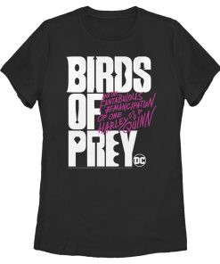 Women’s Birds of Prey Bold Text Logo T-Shirt