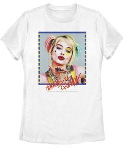 Women’s Birds of Prey Harley Quinn Blowing Kiss T-Shirt