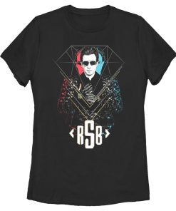 Women’s Birds of Prey Mask Portrait T-Shirt