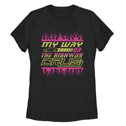 Women’s Cars My Way or Highway T-Shirt