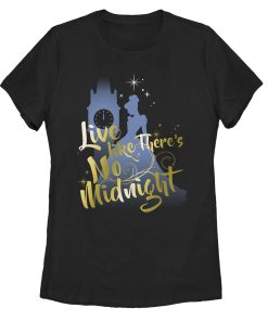 Women’s Cinderella Live Like No Midnight T-Shirt