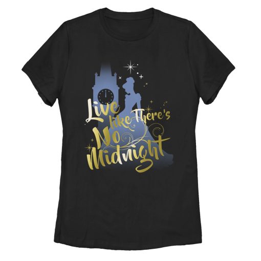 Women’s Cinderella Live Like No Midnight T-Shirt