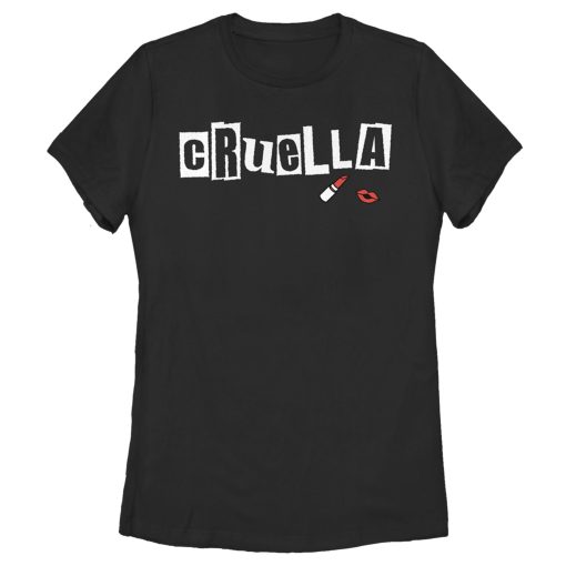 Women’s Cruella Lipstick Logo T-Shirt