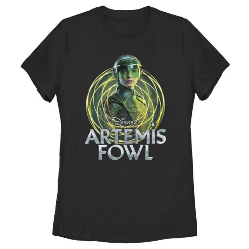 Women’s Disney Artemis Fowl Captain Holly Short Swirl T-Shirt