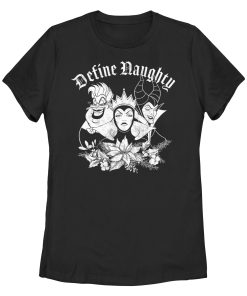 Women’s Disney Villains Define Naughty T-Shirt