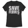 Women’s Ferris Bueller’s Day Off Save Day Off T-Shirt