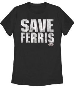 Women’s Ferris Bueller’s Day Off Save Day Off T-Shirt