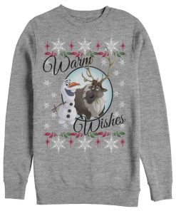 Women’s Frozen Christmas Warm Wishes Sweatshirt