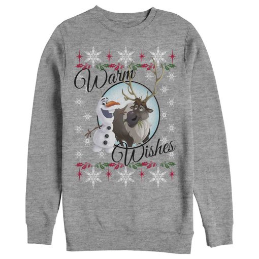 Women’s Frozen Christmas Warm Wishes Sweatshirt