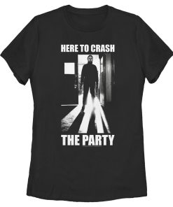 Women’s Halloween II Michael Myers Crash the Party T-Shirt
