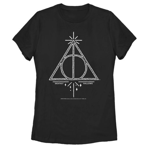 Women’s Harry Potter Deathly Hallows Symbol T-Shirt