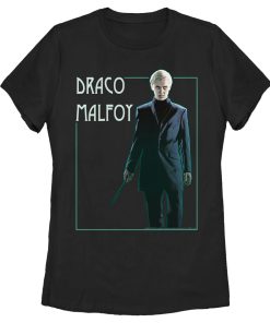 Women’s Harry Potter Draco Malfoy Simple Framed Portrait T-Shirt