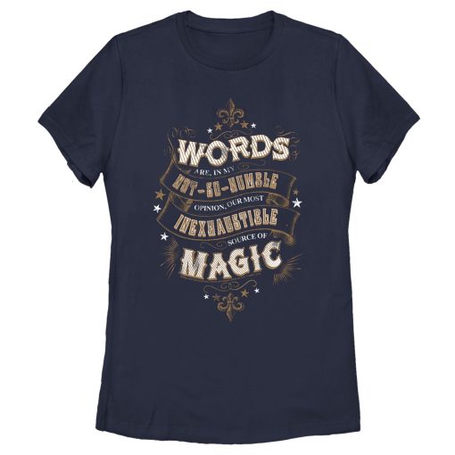 Women’s Harry Potter Dumbledore Humble Wisdom T-Shirt