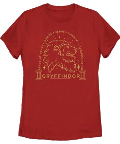 Women’s Harry Potter Gryffindor House Emblem T-Shirt