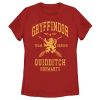Women’s Harry Potter Gryffindor Quidditch Gold Team Seeker T-Shirt
