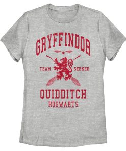 Women’s Harry Potter Gryffindor Quidditch Team Seeker T-Shirt