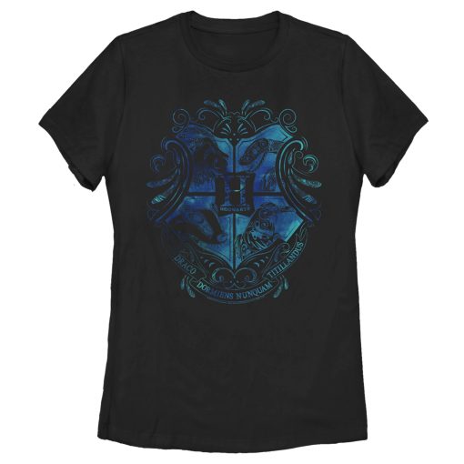 Women’s Harry Potter Hogwarts Houses Blue Crest T-Shirt