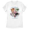 Women’s Harry Potter Hogwarts Watercolor Symbols T-Shirt