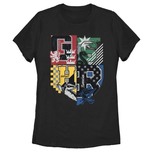 Women’s Harry Potter House Crests Shield T-Shirt