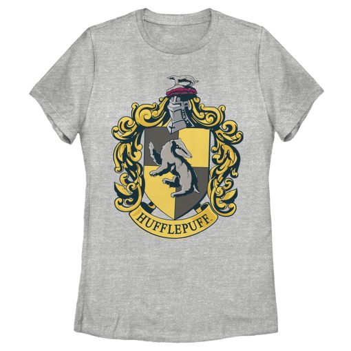 Women’s Harry Potter Hufflepuff Gold Crest T-Shirt