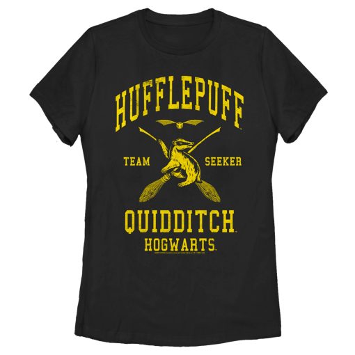 Women’s Harry Potter Hufflepuff Quidditch Seeker T-Shirt