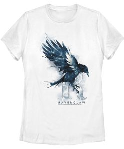 Women’s Harry Potter Ravenclaw Bird Watercolor T-Shirt