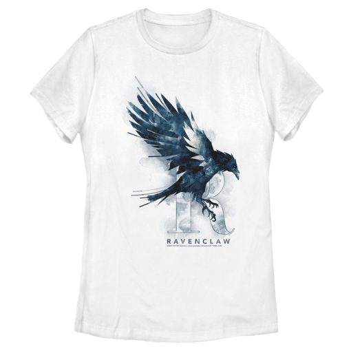 Women’s Harry Potter Ravenclaw Bird Watercolor T-Shirt